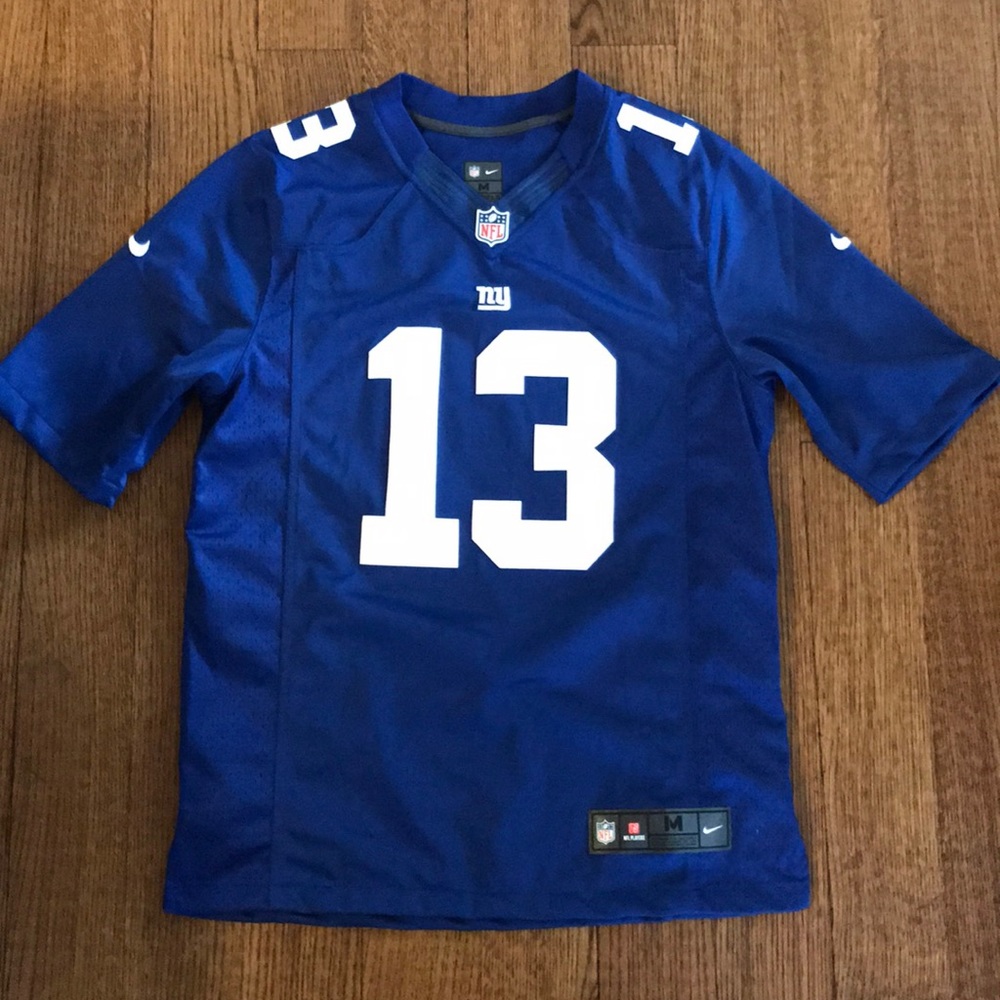 Odell Beckham Jr. vintage Giants jersey.